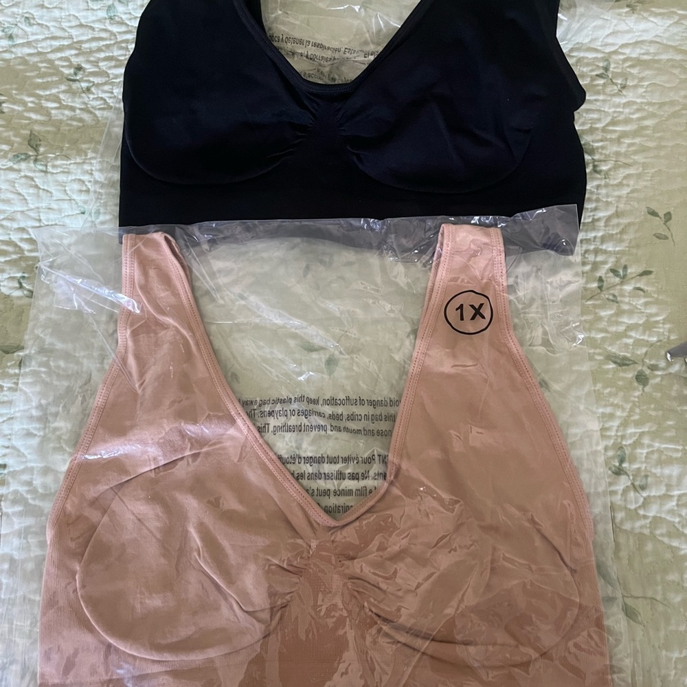 Rhonda Shear  Two Ahh Seamless Leisure Bra 1X